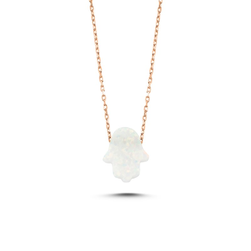 Opal%20Hamsa%20Necklace-Rose%20Gold%20Plated