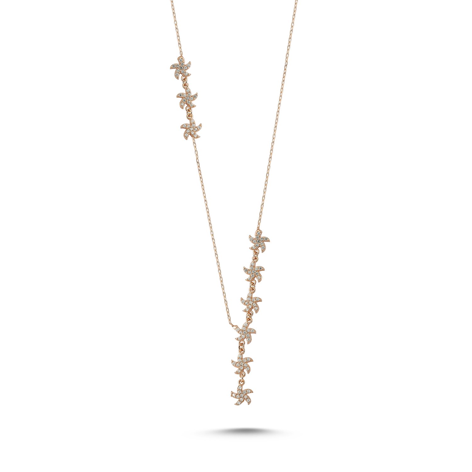 CZ%20Starfish%20Y%20Necklace-Rose%20kaplama