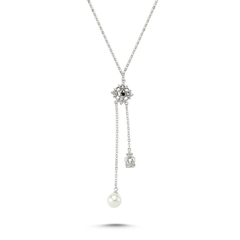 Pearl%20&%20CZ%20Crown%20Necklace%20(70cm%20/%2027.5’’)