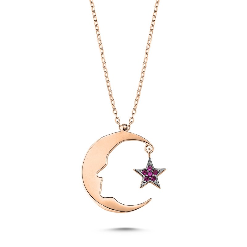 CZ%20Star%20and%20Crescent%20with%20Ataturk%20Silhouette%20Necklace