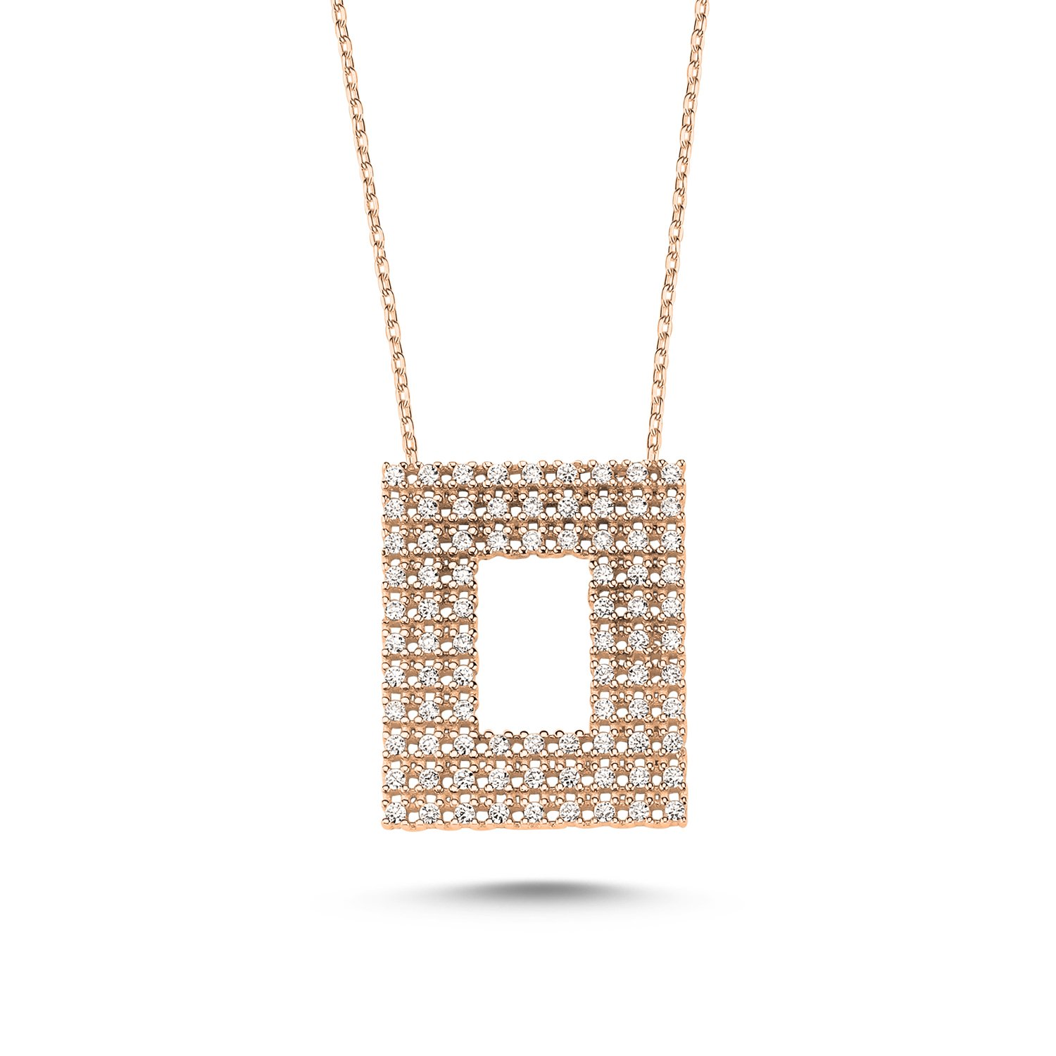 Rectangular%20Necklace%20with%20CZ-Rose%20kaplama