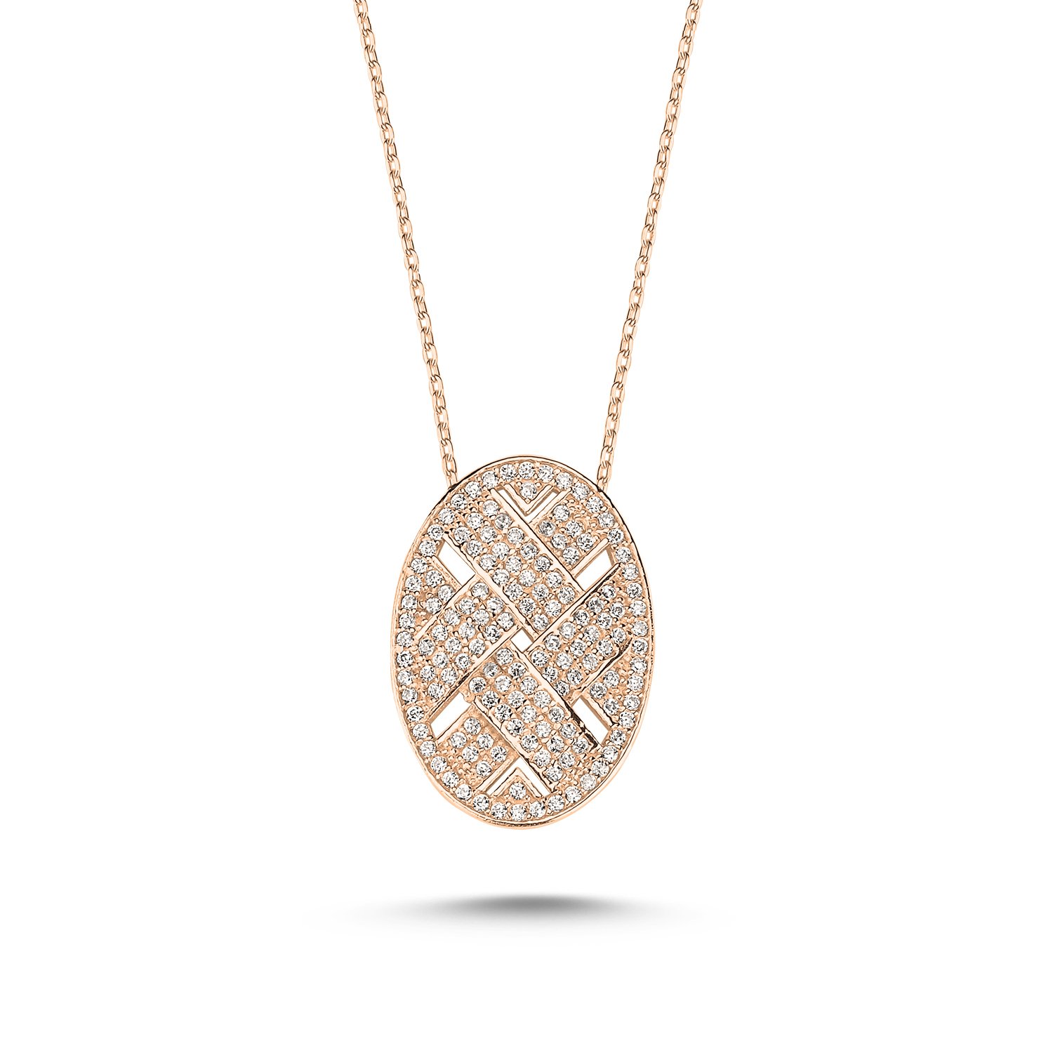 Oval%20Wickerwork%20Necklace%20with%20CZ-Rose%20kaplama