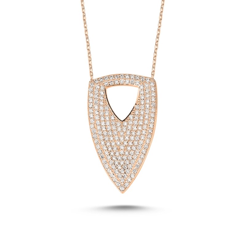 Golden%20Shield%20Necklace%20with%20CZ