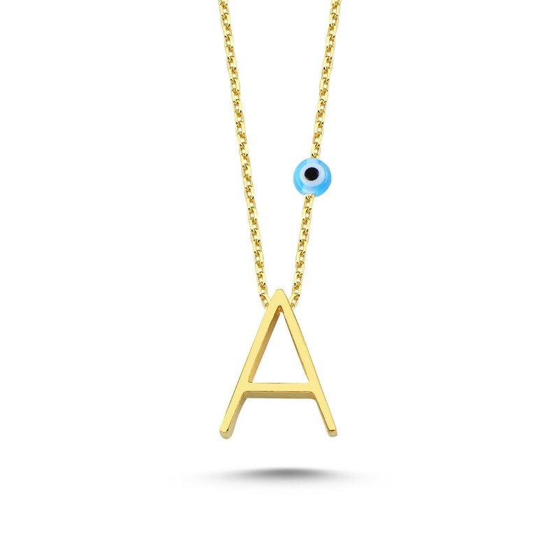 -A-%20Initial%20Necklace-Gold%20Plated