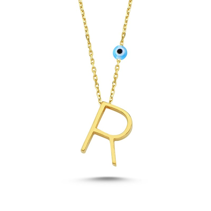 -R-%20Initial%20Necklace-Gold%20Plated