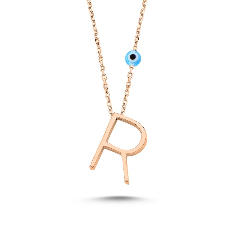 -R-%20Initial%20Necklace-Rose%20Gold%20Plated