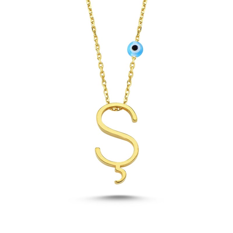 -Ş-%20Initial%20Necklace-Gold%20Plated