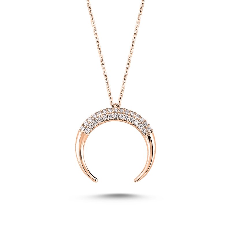 Double%20Horn%20Necklace%20with%20CZ-Rose%20Gold%20Plated