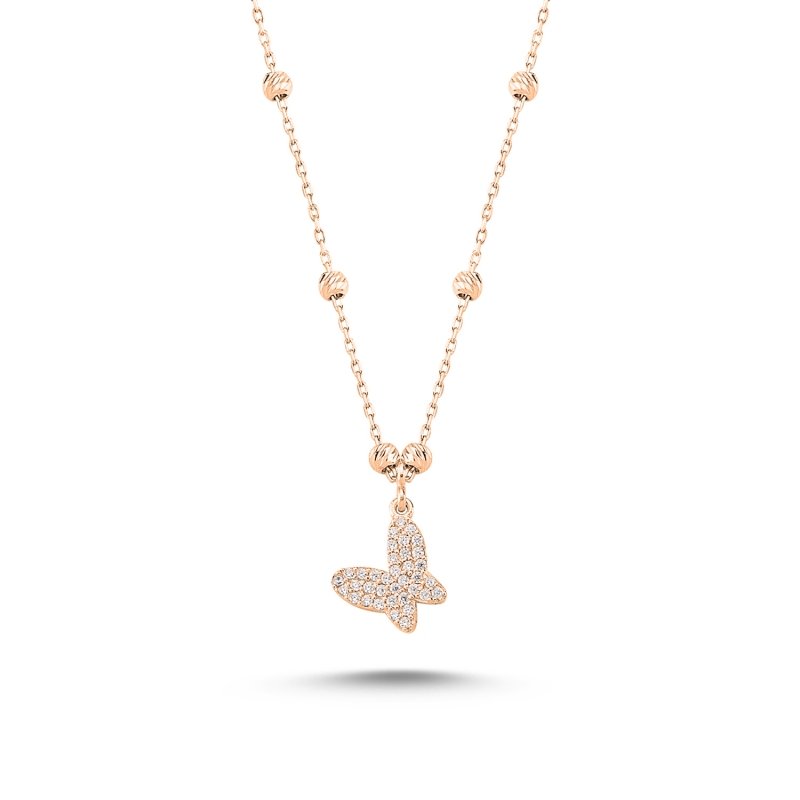 Dorica%20&%20CZ%20Butterfly%20Necklace-Rose%20Gold%20Plated