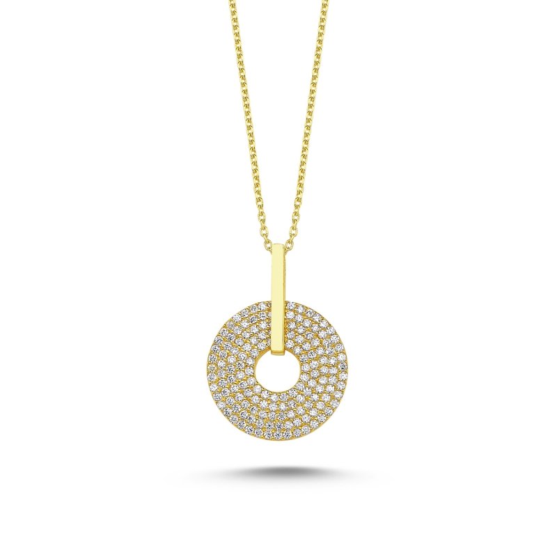 CZ%20Movable%20Hoop%20Necklace-Gold%20Plated