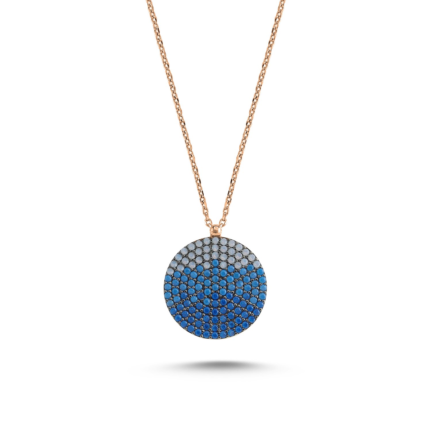 Round%20Nano%20Blue%20Toning%20Necklace-Rose%20kaplama