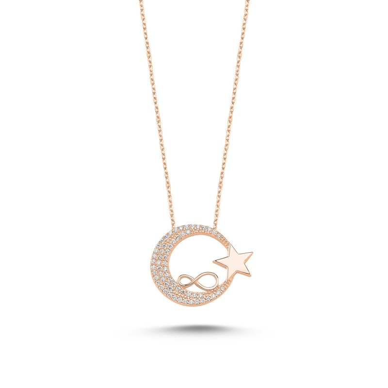 Infinity%20with%20Star%20and%20Crescent%20Necklace%20with%20CZ-Rose%20Gold%20Plated