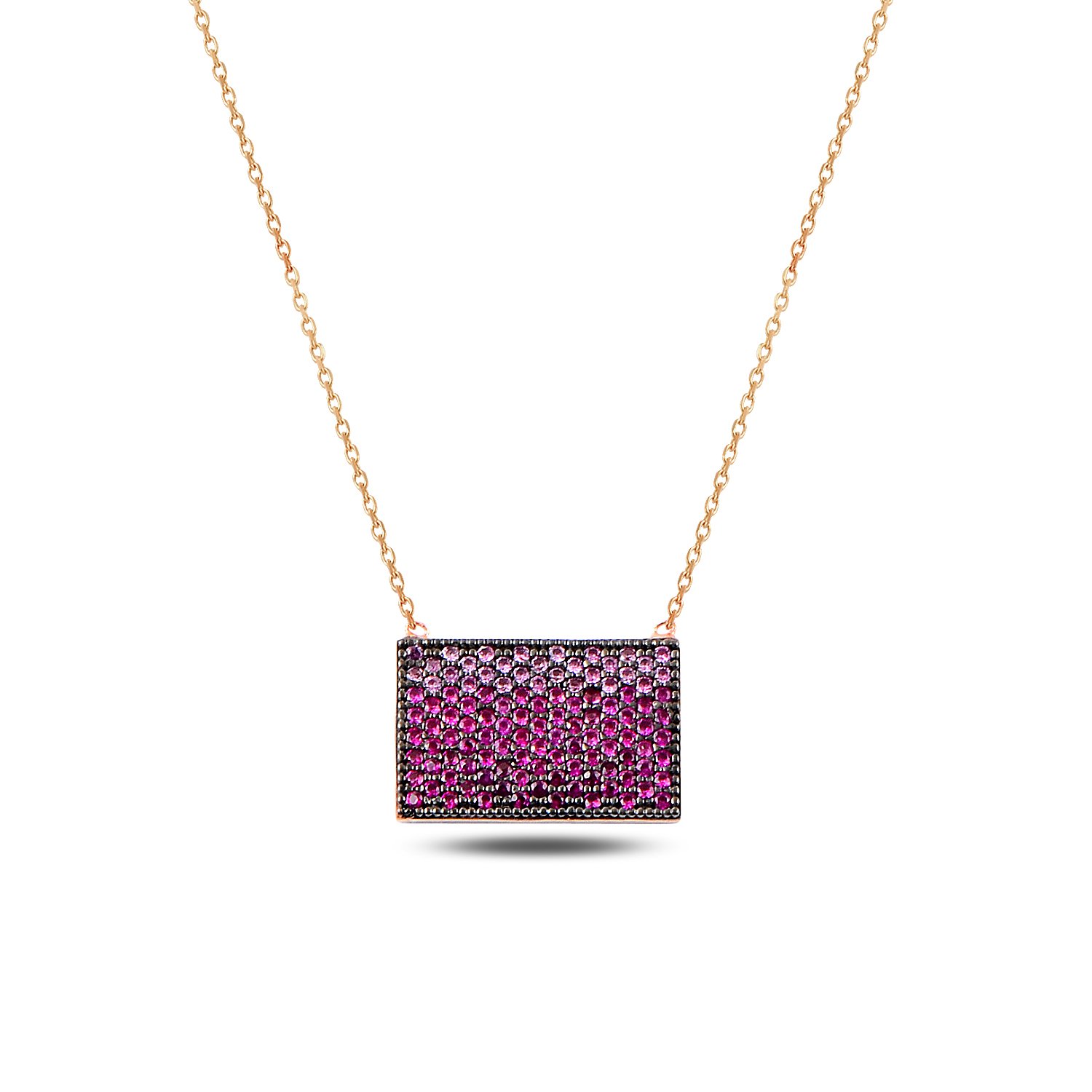 Shades%20Of%20Pink%20CZ%20Necklace-Rose%20kaplama