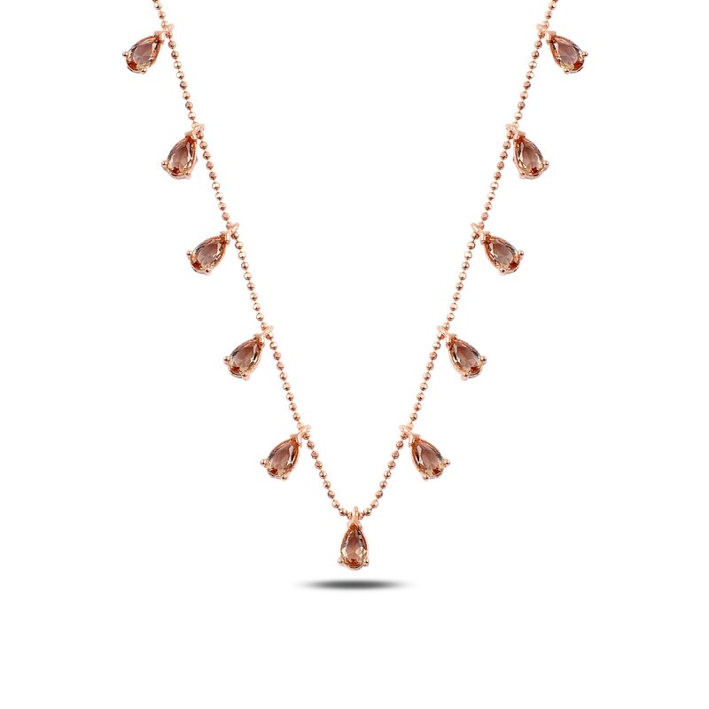 Teardrop%20Zultanite%20Dangle%20Charm%20Necklace-Rose%20Gold%20Plated