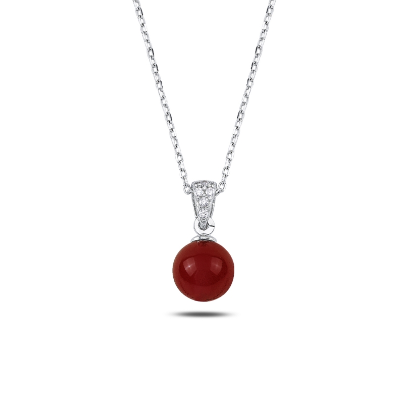 Red%20Agate%20Ball%20Necklace