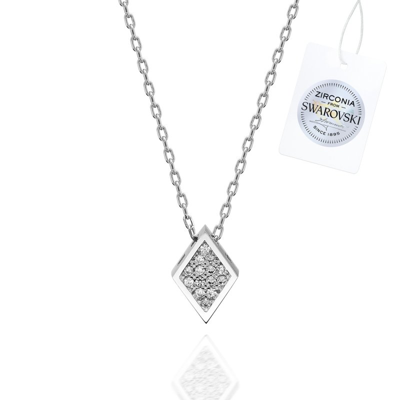 Swarovski%20Zirconia%20Rhombus%20Necklace