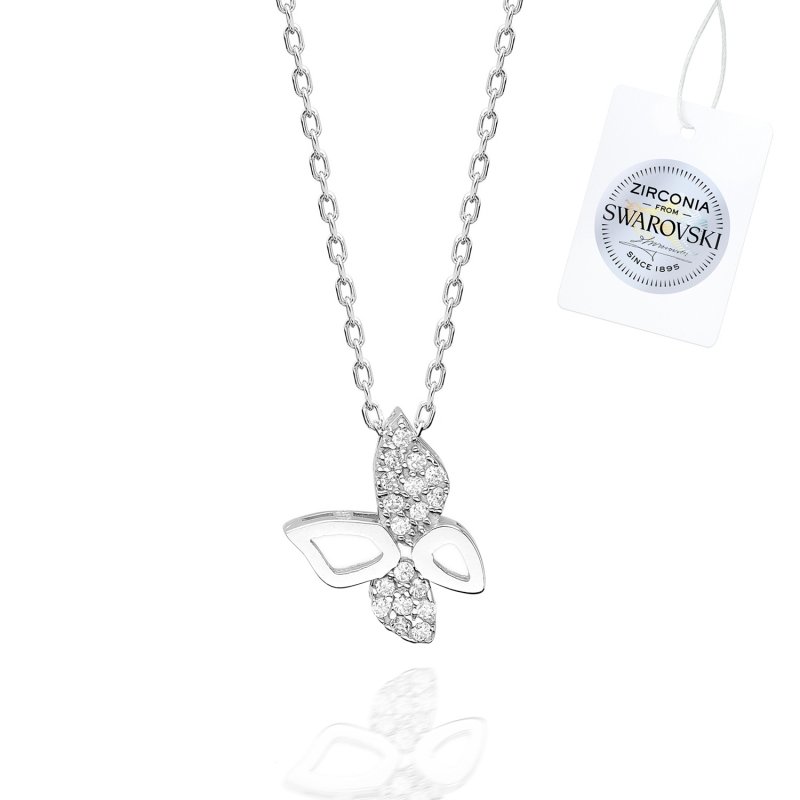 Swarovski%20Zirconia%20Butterfly%20Necklace