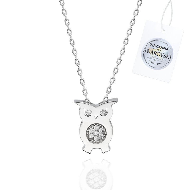 Swarovski%20Zirconia%20Owl%20Necklace