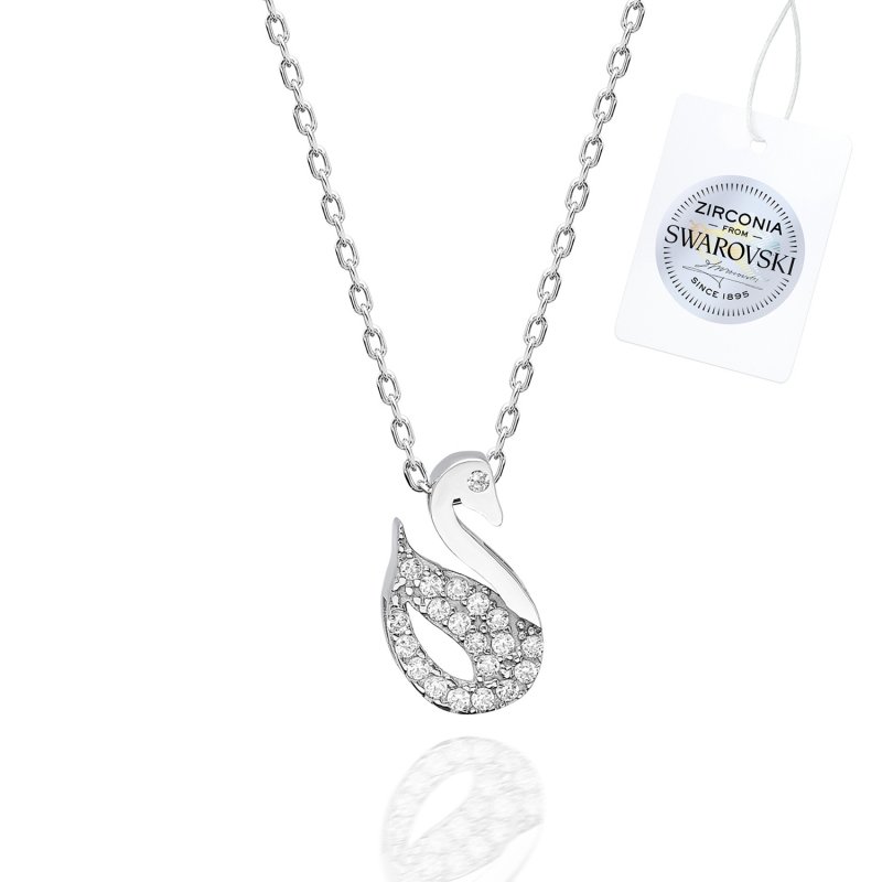 Swarovski%20Zirconia%20Swan%20Necklace