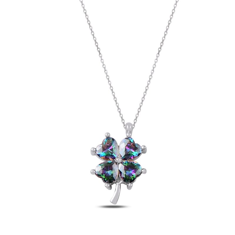 Mystic%20Topaz%20CZ%20Clover%20Necklace