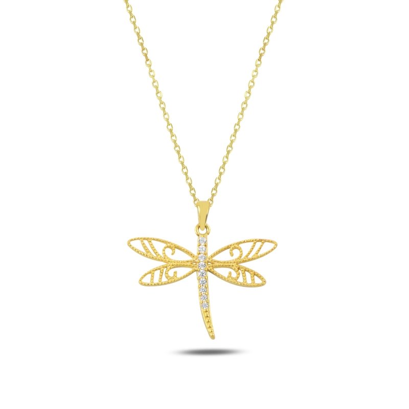 CZ%20Dragonfly%20Necklace-Gold%20Plated