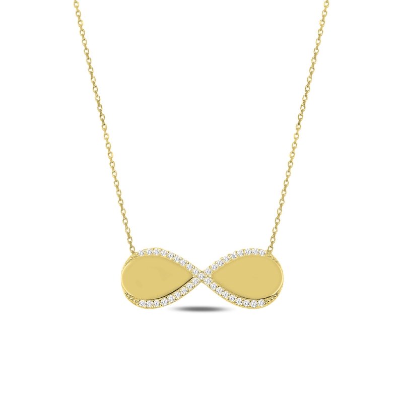 CZ%20Infinity%20Necklace-Gold%20Plated