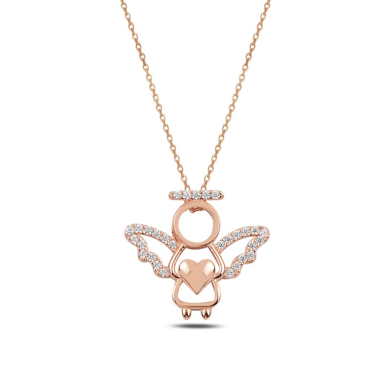 Angel%20CZ%20Necklace-Rose%20Gold%20Plated