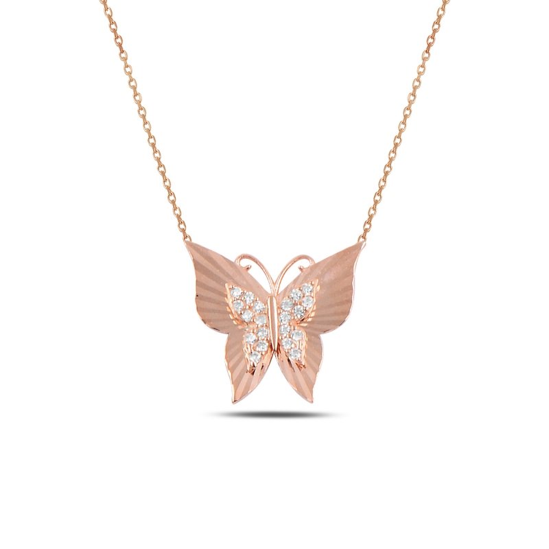 CZ%20Butterfly%20Necklace-Rose%20Gold%20Plated