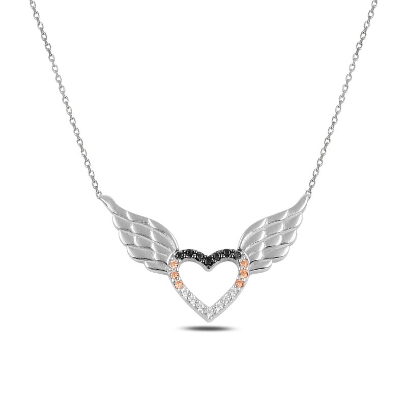 Heart%20&%20Wings%20Colorful%20CZ%20Necklace