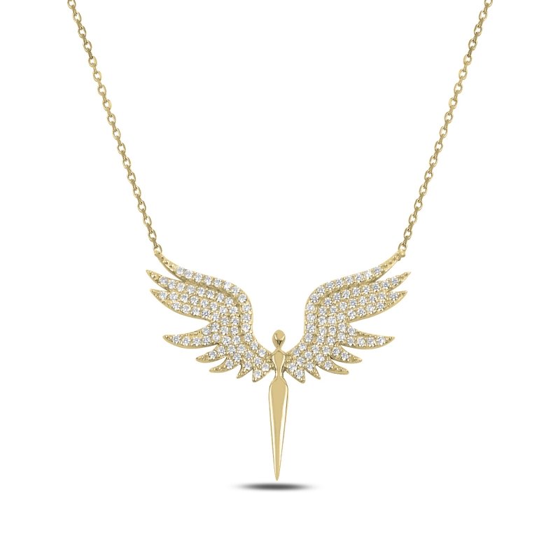 CZ%20Angel%20Necklace-Gold%20Plated