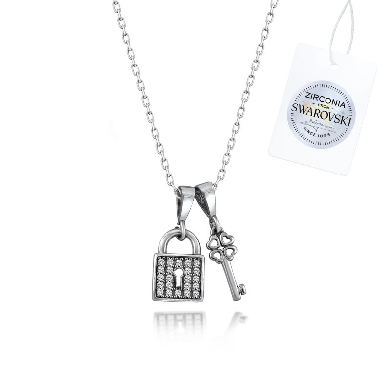 Swarovski%20Zirconia%20Lock%20&%20Key%20Necklace