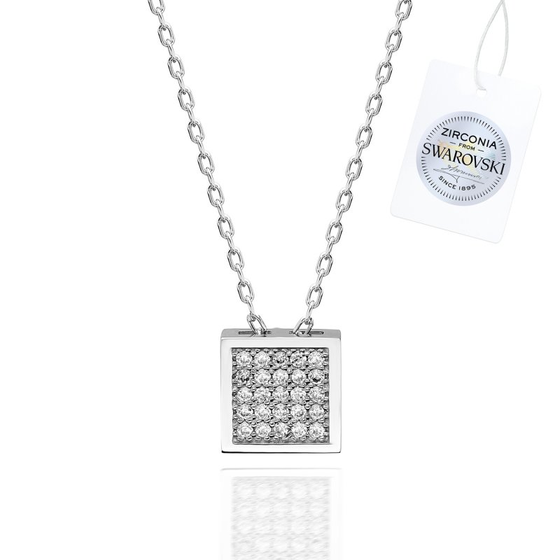 Swarovski%20Zirconia%20Square%20Necklace