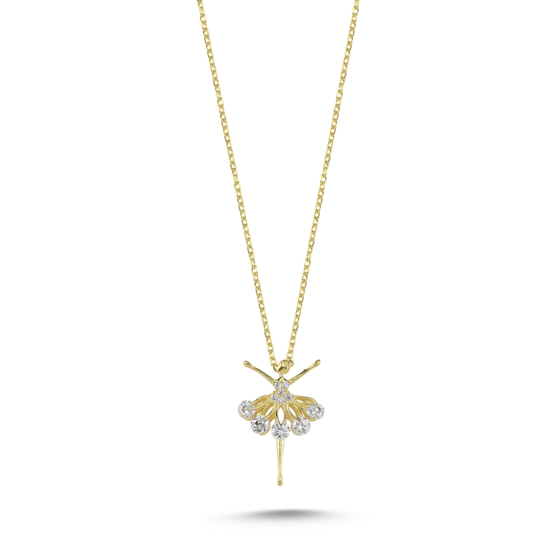 Ballerina%20CZ%20Necklace-Gold%20Plated