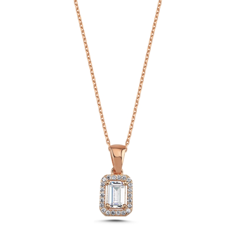 Baguette%20CZ%20Necklace-Rose%20Gold%20Plated