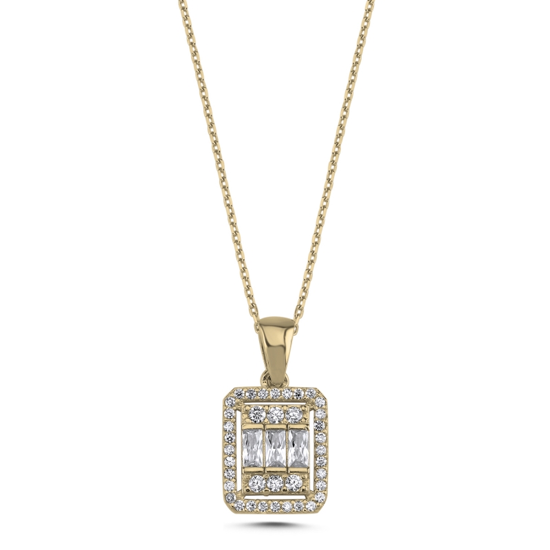 Baguette%20CZ%20Necklace-Gold%20Plated