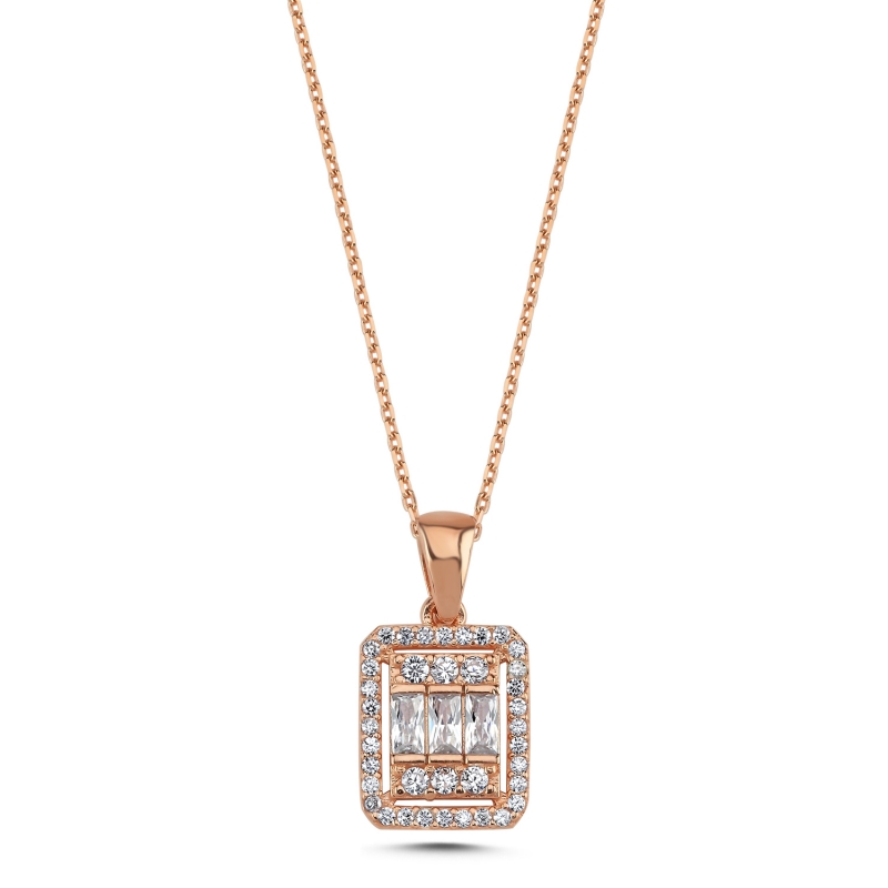 Baguette%20CZ%20Necklace-Rose%20Gold%20Plated