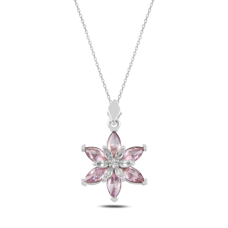 Lotus%20Flower%20Pink%20CZ%20Necklace