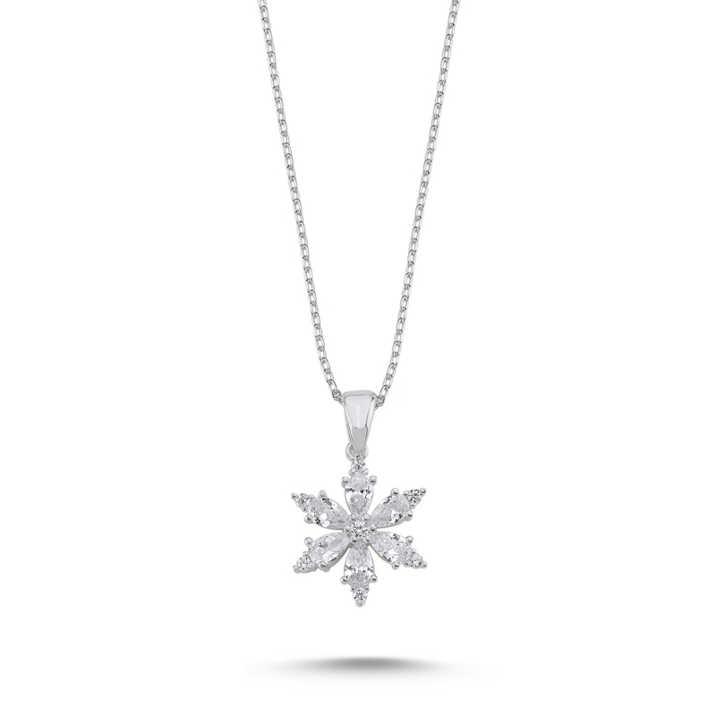 Lotus%20Flower%20Teardrop%20CZ%20Necklace