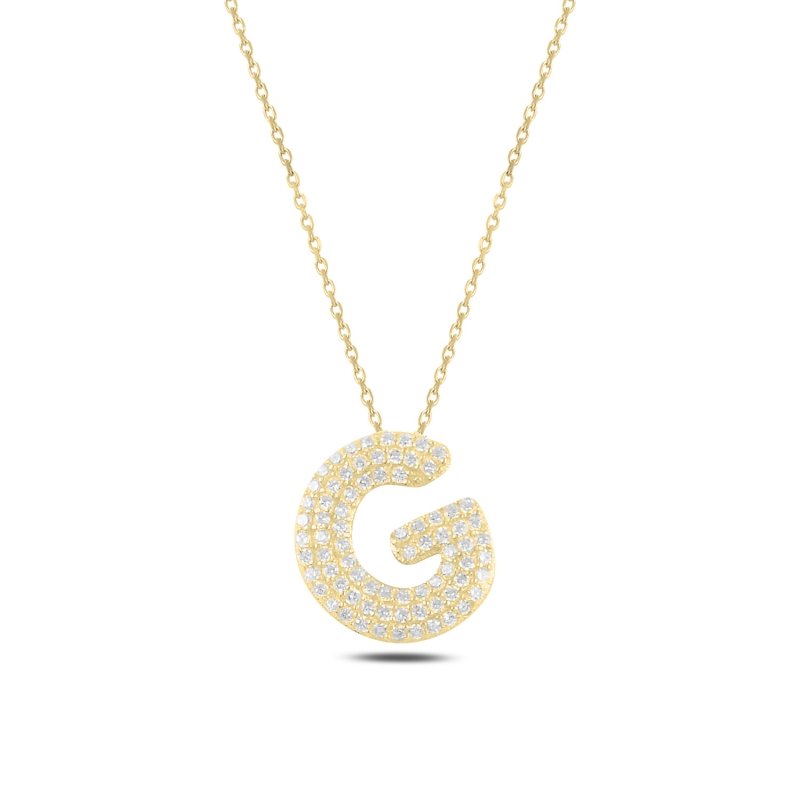 -G-%20Initial%20CZ%20Necklace-Gold%20Plated