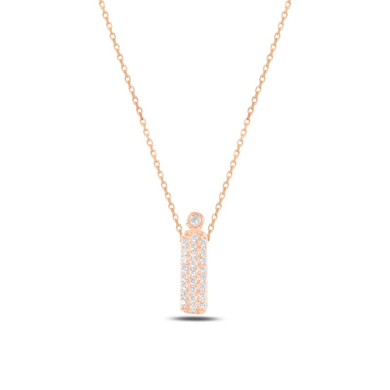 -İ-%20Initial%20CZ%20Necklace-Rose%20Gold%20Plated