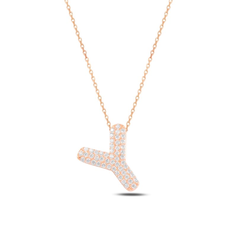 -Y-%20Initial%20CZ%20Necklace-Rose%20Gold%20Plated