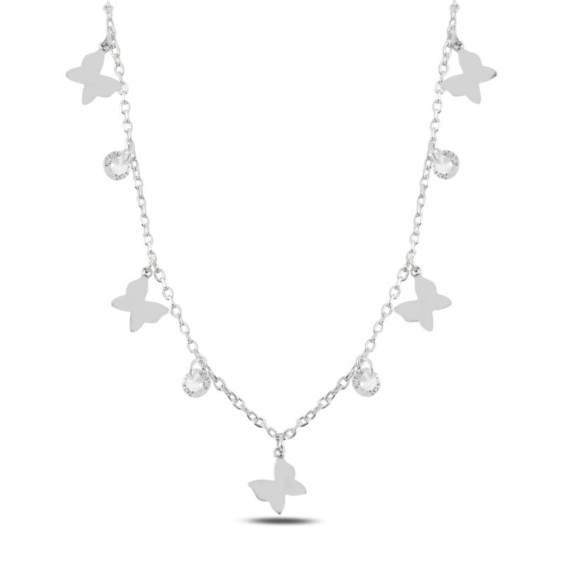 Dangle%20Butterfly%20&%20CZ%20Charm%20Necklace