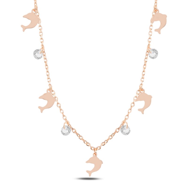 Dangle%20Dolphin%20&%20CZ%20Charm%20Necklace