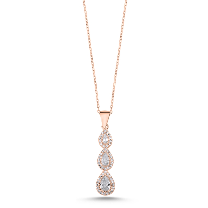 Teardrop%20CZ%20Necklace-Rose%20Gold%20Plated