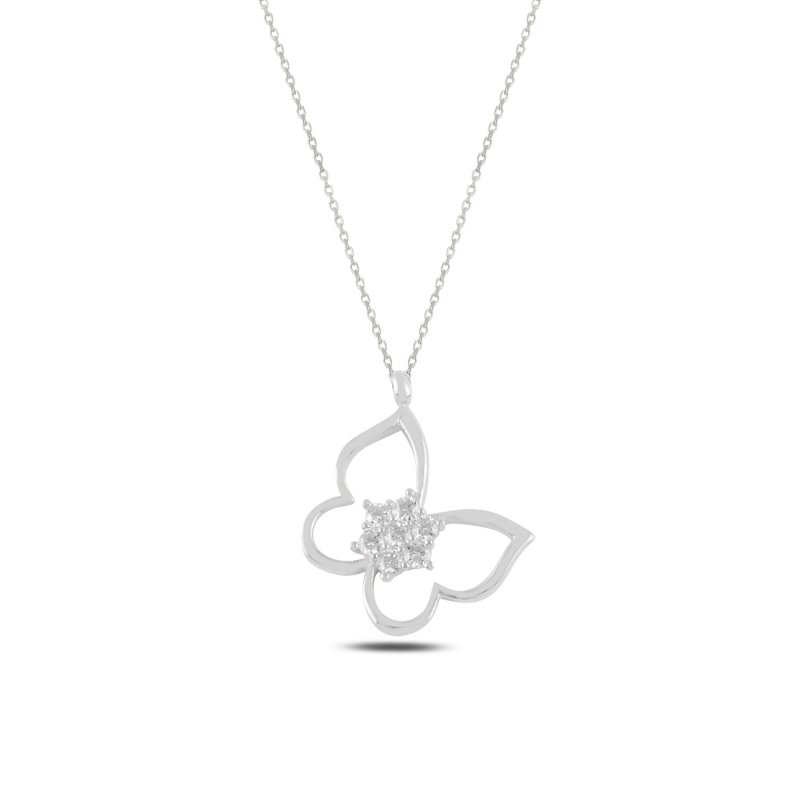 Butterfly%20CZ%20Necklace-Rodyum%20kaplama