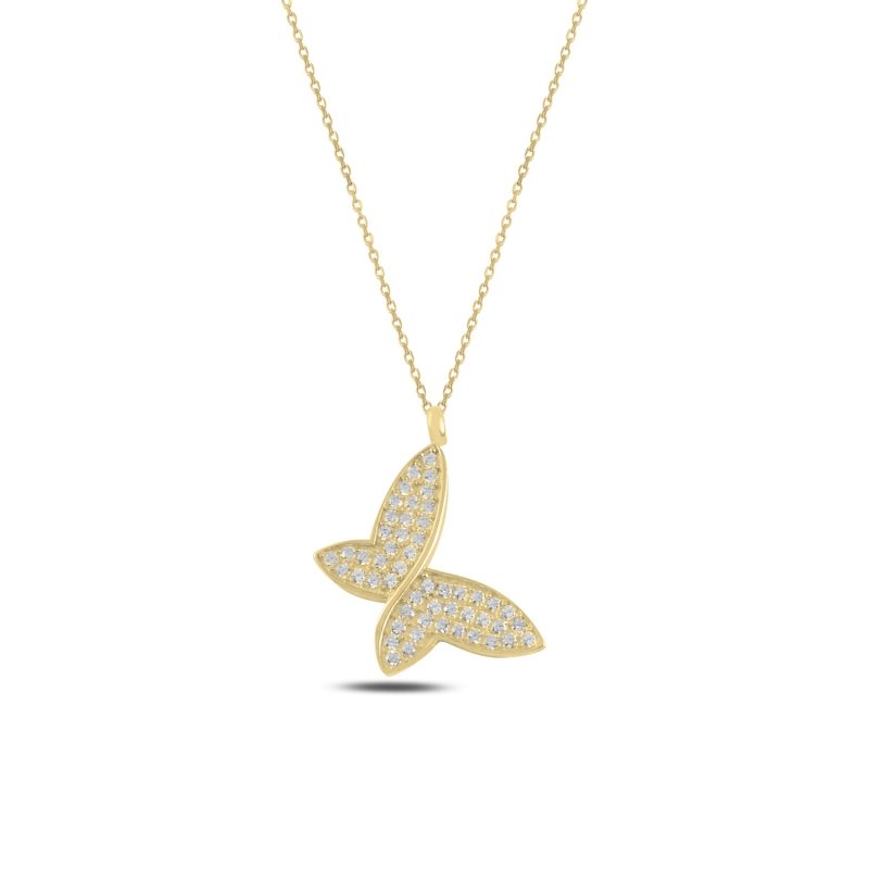 Butterfly%20CZ%20Necklace-Gold%20Plated