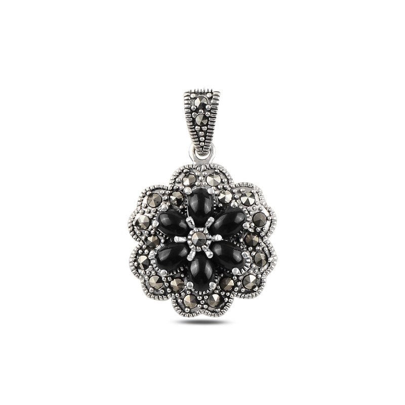 Onyx%20&%20Marcasite%20Pendant