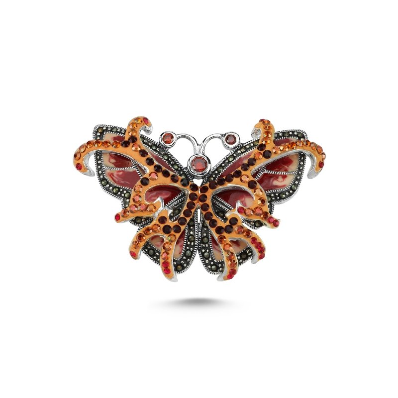 Butterfly%20Enamel,%20CZ,%20Marcasite%20Brooch%20&%20Pendant