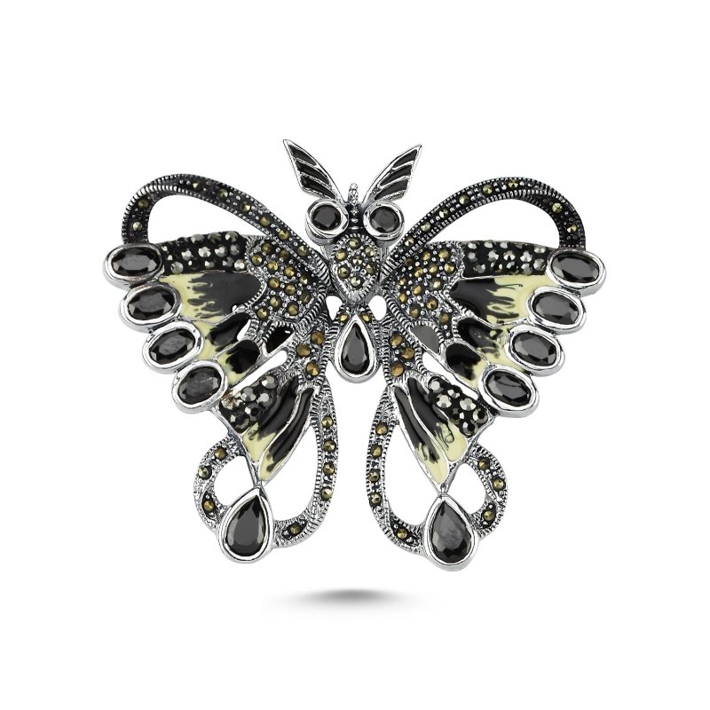 Butterfly%20Enamel,%20CZ,%20Marcasite%20Brooch%20&%20Pendant