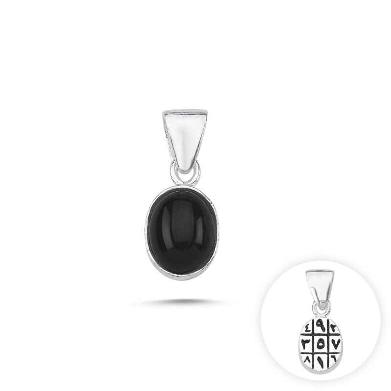 Onyx%20&%20Arabic%20Abjad%20Numerology%20Double%20Sided%20Pendant